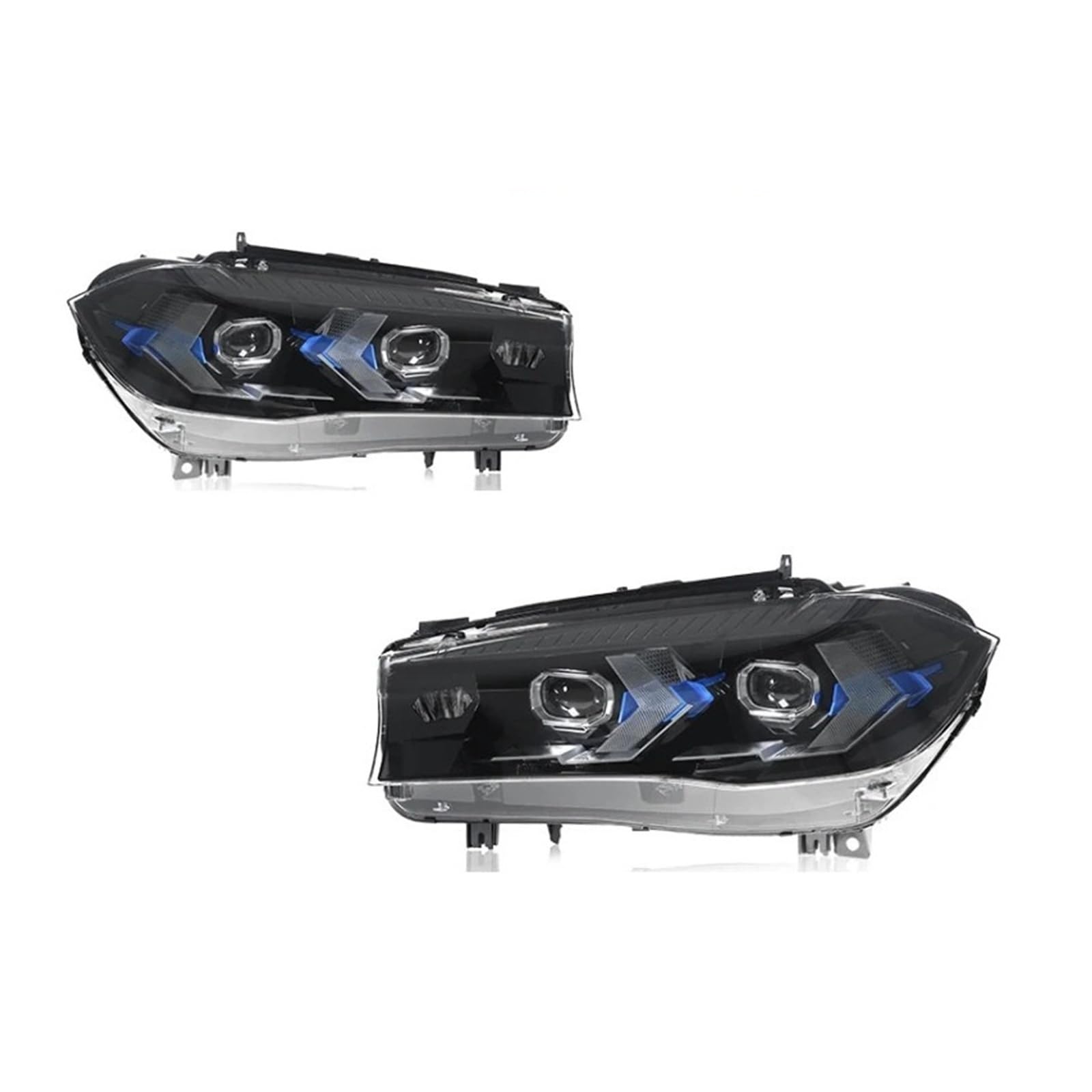 Pasuje do B//M//W X5 F15 14-18 w nowym stylu pełna dioda LED DRL reflektor samochodowy montaż sygnału akcesoria(For EU version,For original xenon)