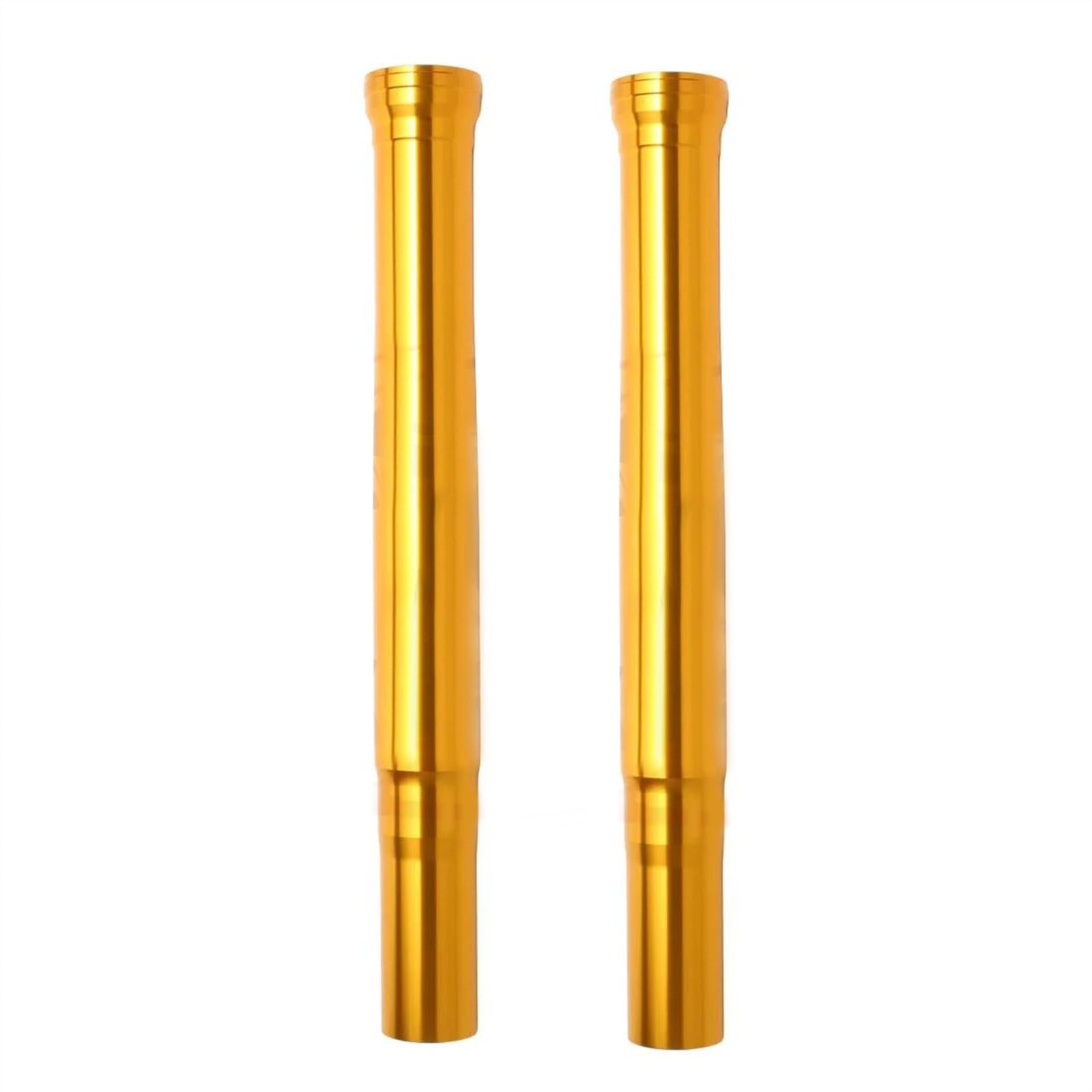Woodey Gold Black/ Front Outer Fork Tubes Pipes For Suzuki Gsx1300r 2008-2018 Suspension 2009 2010 2011 2012 2013 14 2015 2016 2017