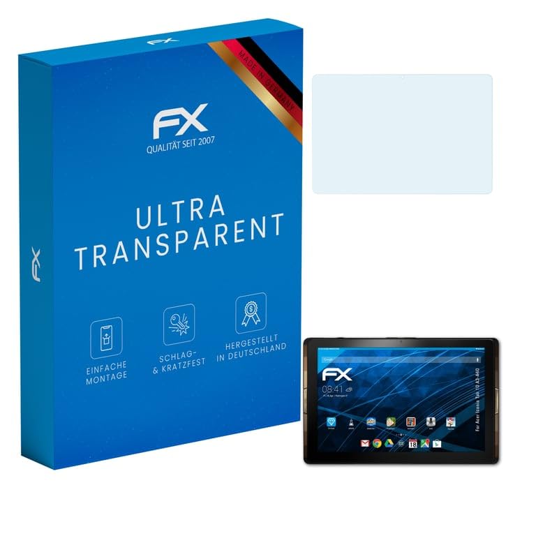 atFoliX Lámina Protectora de Pantalla compatible con Acer Iconia Tab 10 A3-A40 Película...