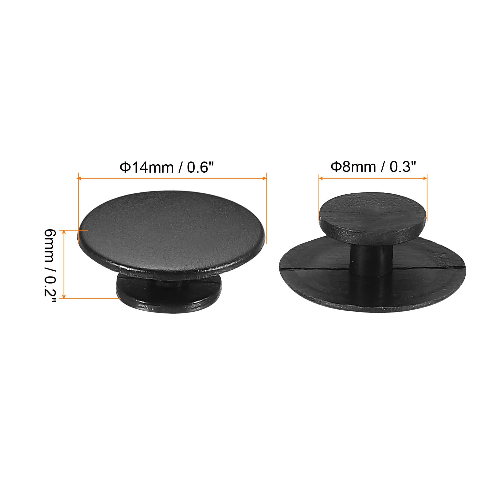 PATIKIL Plastic Button Charm - Image 2