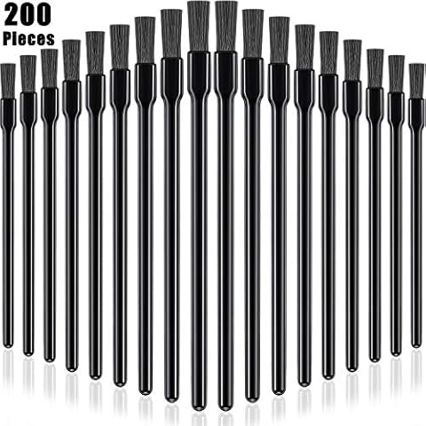 Shappy 200 Pieces Disposable Lip Gloss Brushes Cover