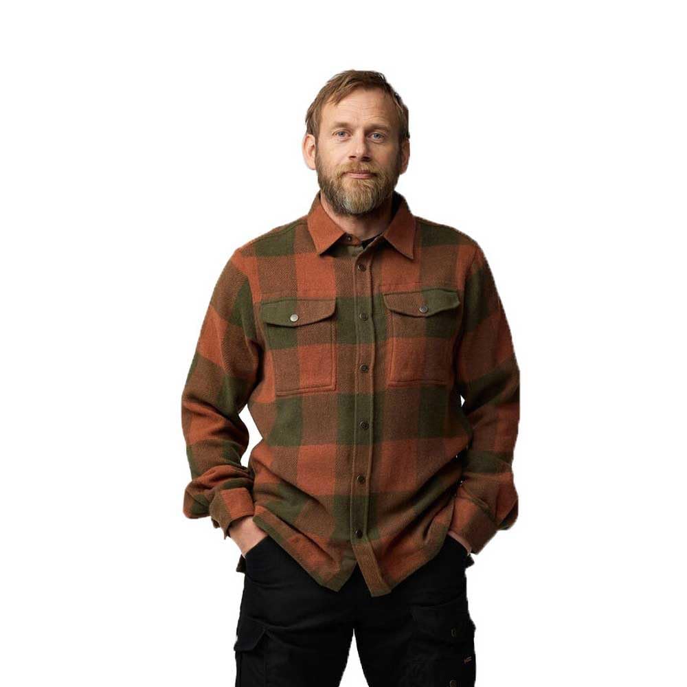 Fjällräven F90631-215-625 Canada Shirt, Men, Autumn Leaf/Laurel Green, XXXL