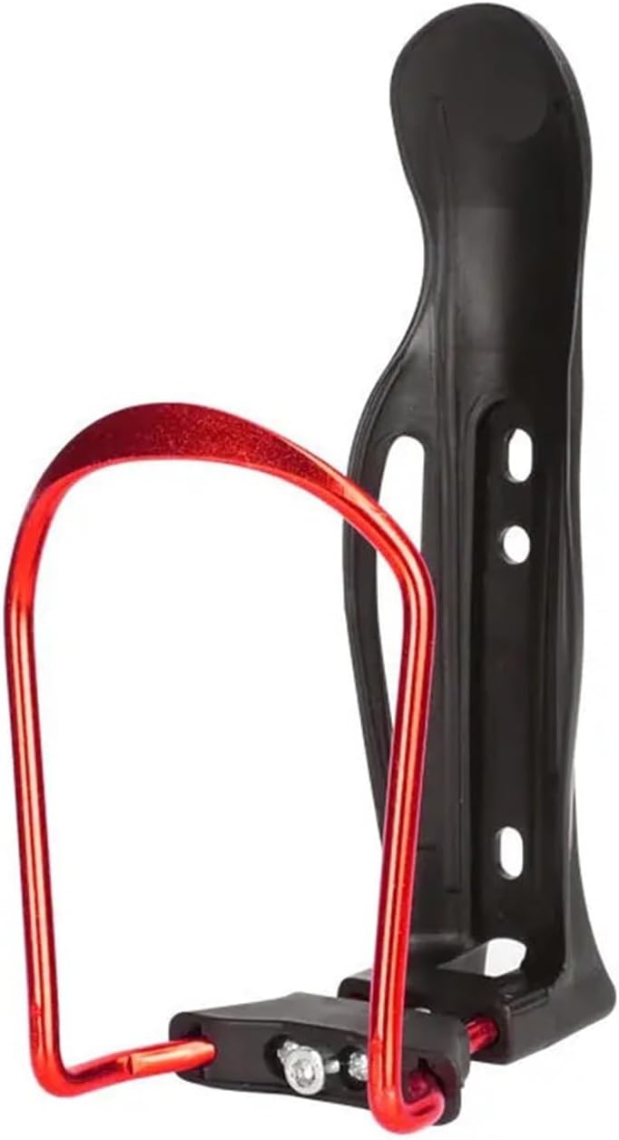 Adjustable Bicycle Bottle Holder Aluminum Alloy MTB Bike Cage Cycling Flask Water Cup Kettle Rack Accessories(Yellow)