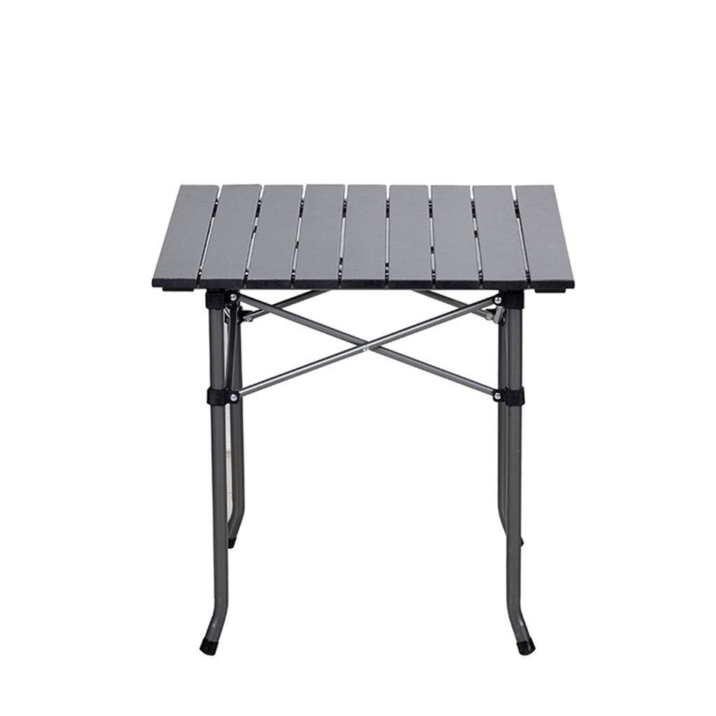 Table étanche pliante avec structure en aluminium léger pour repas de camping stable
