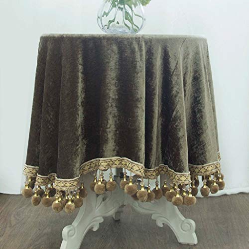 Nappe rectangle en flanelle style européen pour protéger et sublimer une table