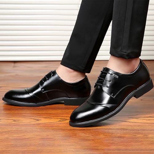 Men's Genuine Leather Dress Shoes for Office, Comfortable Business Casual Oxford Shoes, Elegant Fit for Events & Daily Wear, Designed for Men4