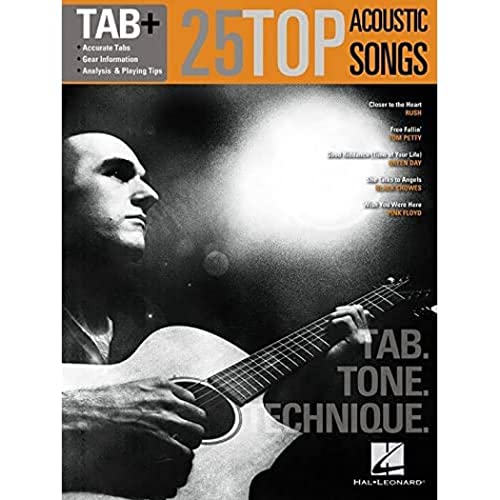 25 Top Acoustic Songs - Tab. Tone. Technique.: Tab+