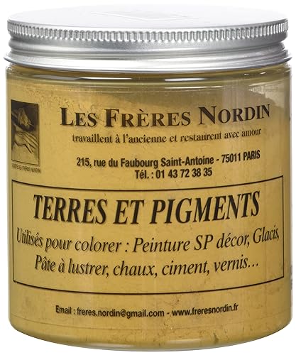 Les Frères Nordin 418111 - Terreno pigmento ocre amarillo