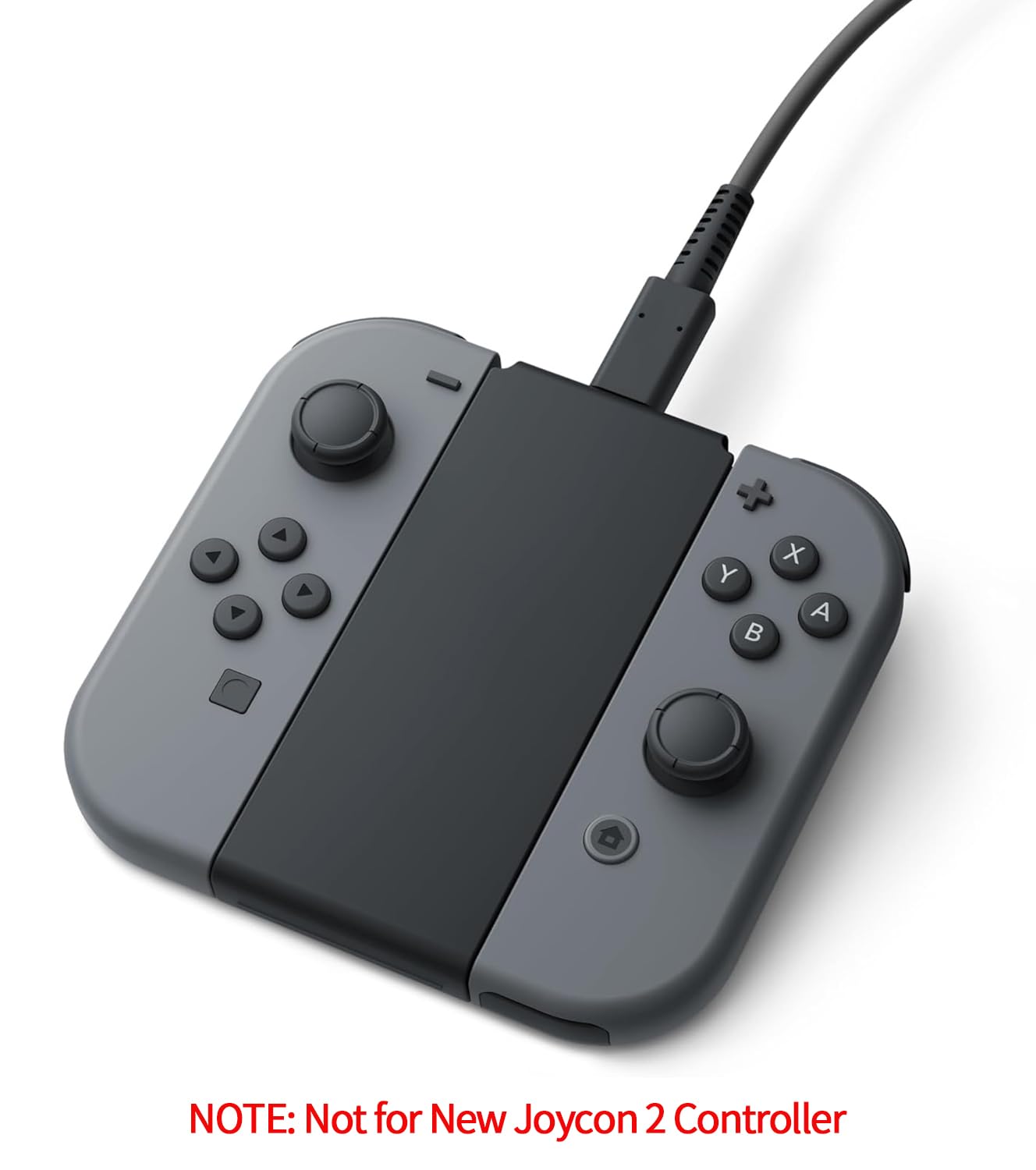 Joycon Supporto di ricarica (a due vie) - Interruttore OEM a 2 vie Joy Con Controller Caricabatterie Accessori di ricarica con cavo di ricarica (imballaggio sfuso)