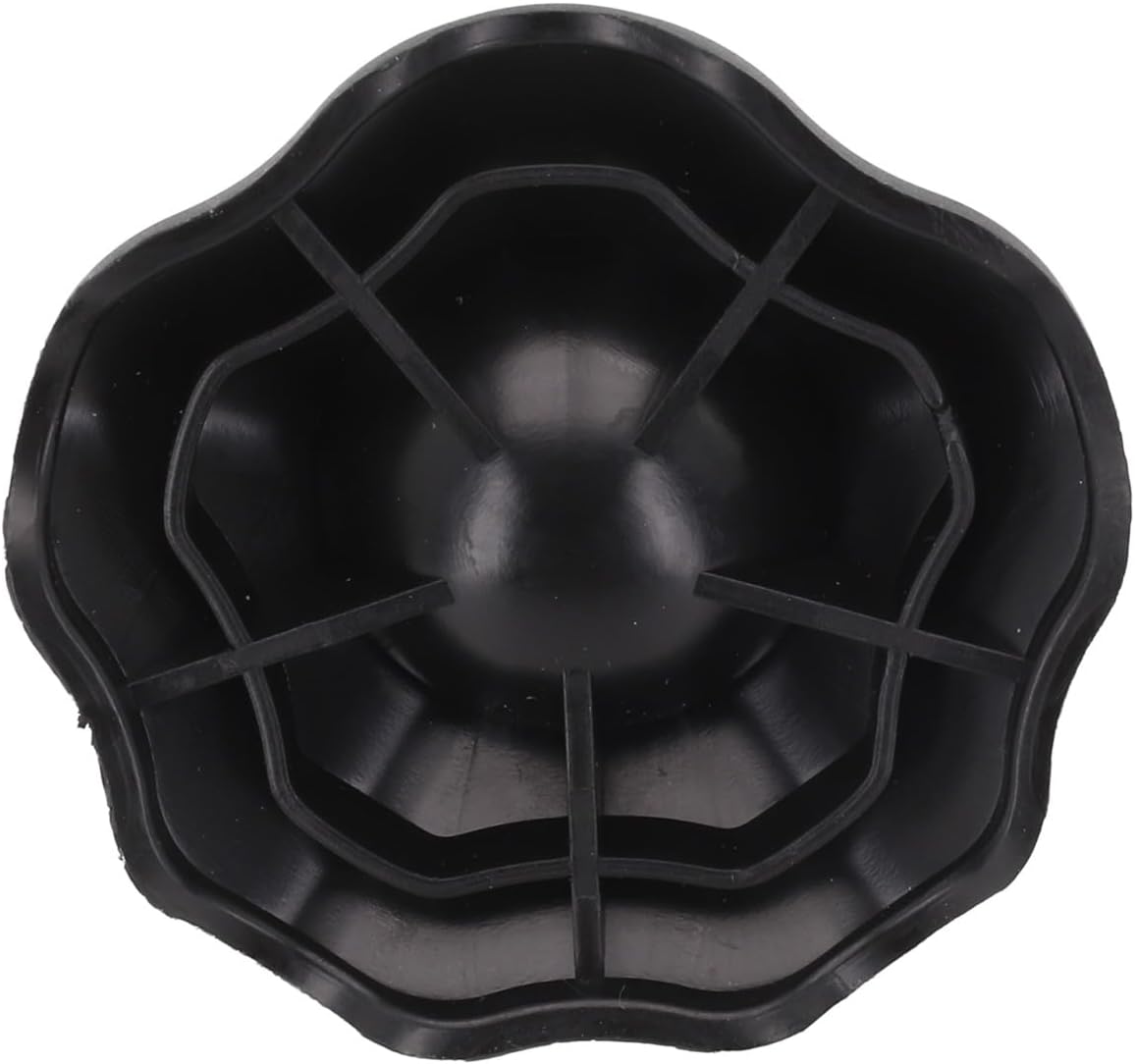 4 Pack 14mm Chair Leg Floor Protectors Elastic Plastic Feet Covers for Outdoor Camping Chairs Furniture Anti Scratch Black