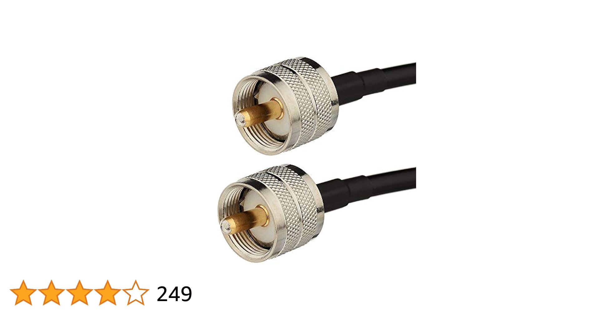 ＰＷＲ＆ＳＷＲ計２点セット　同軸ケーブル２本付 RS PRO RG59 同軸ケーブル 75 Ω BNC BNC 2m | RS