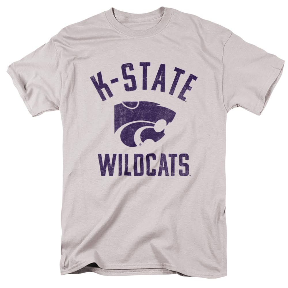 Kansas State University Official Wildcats Logo Unisex Adult T Shirt
