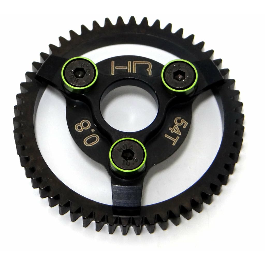 Amazon.com: Hot Racing STE254 Steel Spur Gear (54t 32p)(Green