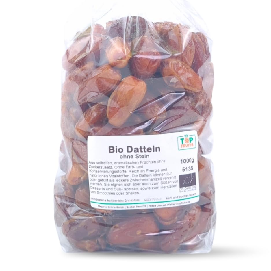 Premium Deglet Nour Datteln ohne Stein – Natürliche Süße, ideal für gesunde Snacks & Rezepte