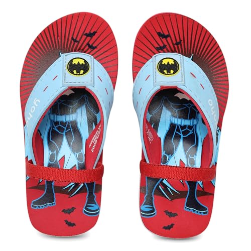 Image of YOHO Slippers for Toddlers | Comfortable and Lightweight Kids FlipFlop|WB Cartoon & Comic Characters: Batman, Superman, PPG, Tom & Jerry, Scooby Do and We Bare Bears Footwear for Girls & Boys