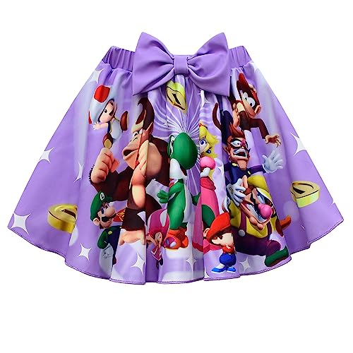 Girls Swimsuit,1/2 Piece Swimming Suits Movie Graphic Bathing Suit Gift Swimwear for Girls 3-9Years3