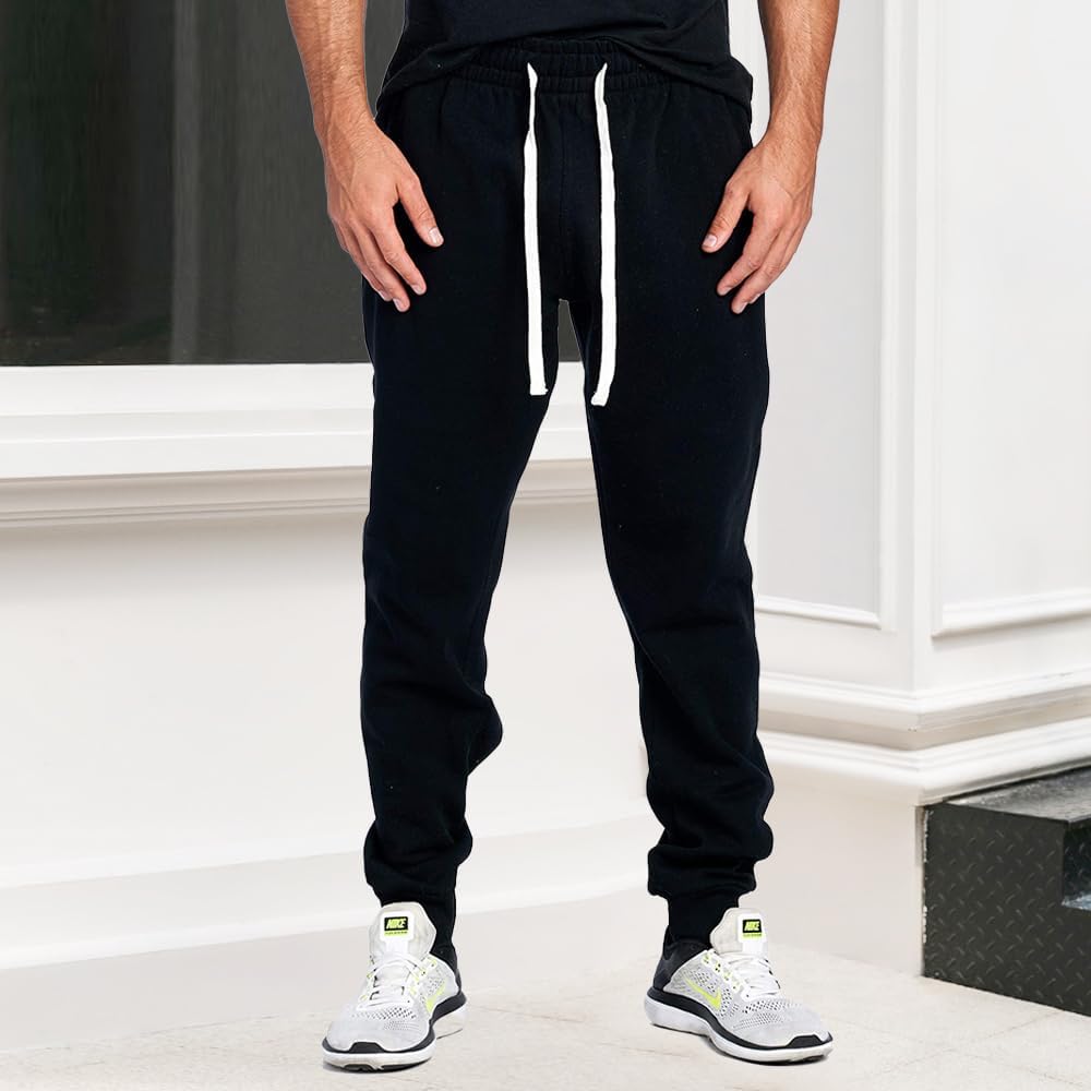 High Waisted Sweatpants – Loose Lounge Jogging Bottoms Casual Comfort
