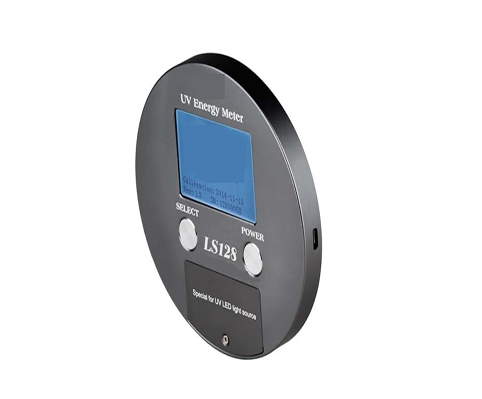 Medidor UV, Medidor de energía ultravioleta LED LS128 con sensor de temperatura de respuesta rápida y alta precisión