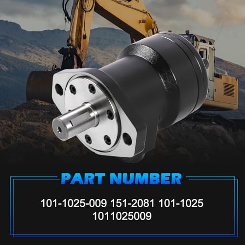 Image of 101-1025-009 | 101-1025 Hydraulic Motor | Direct Replacement for Eaton Char-Lynn H Series | Cast Iron High Torque | Displacement 51cc /r | 2 Bolt Flange Mount |