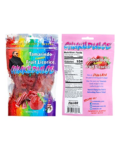 Strawberry licorice, Chamoy Gummies miniatura 3