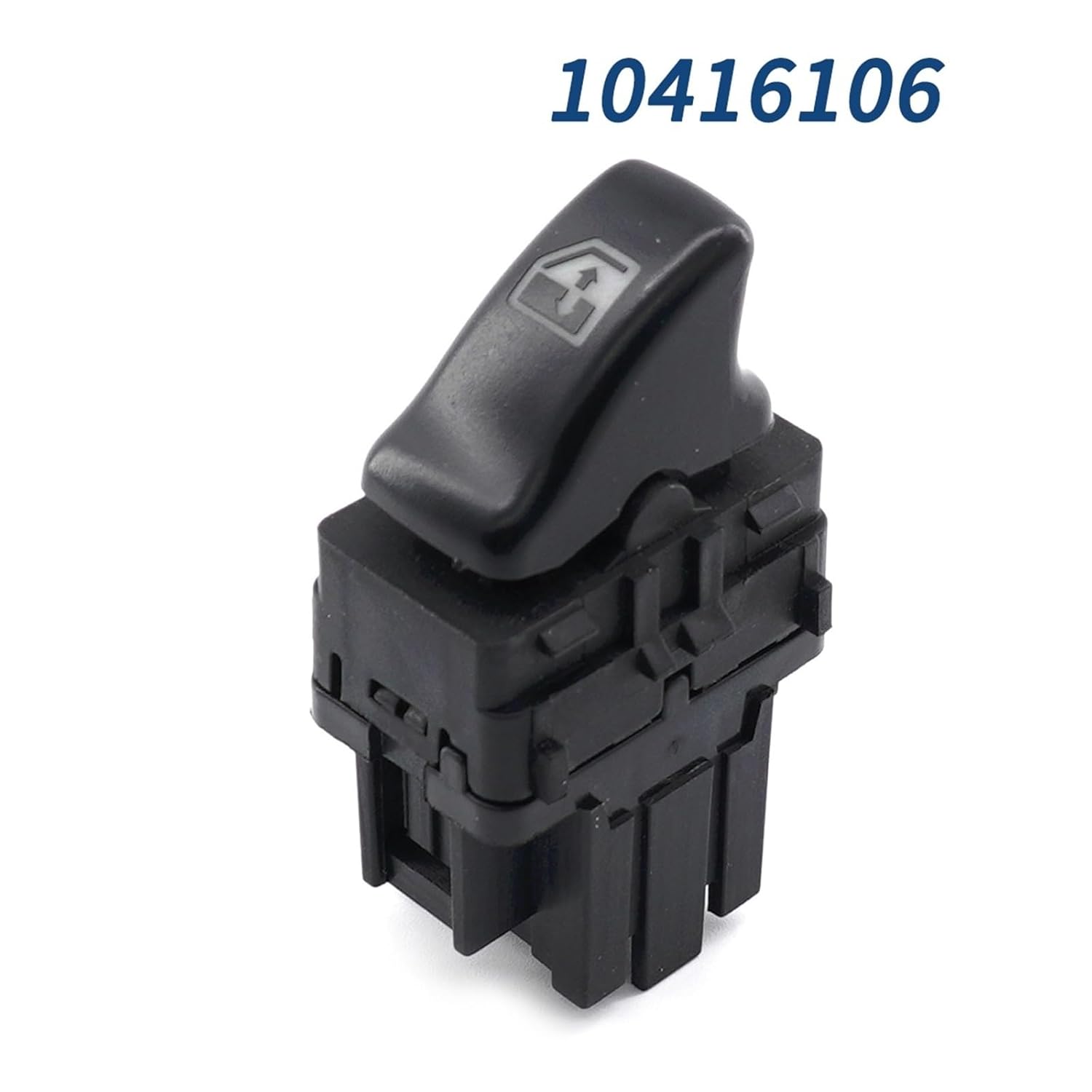 10416106 Passenger Side Right Car Window Switch 104161-06 Black 6 Pins 1Pcs