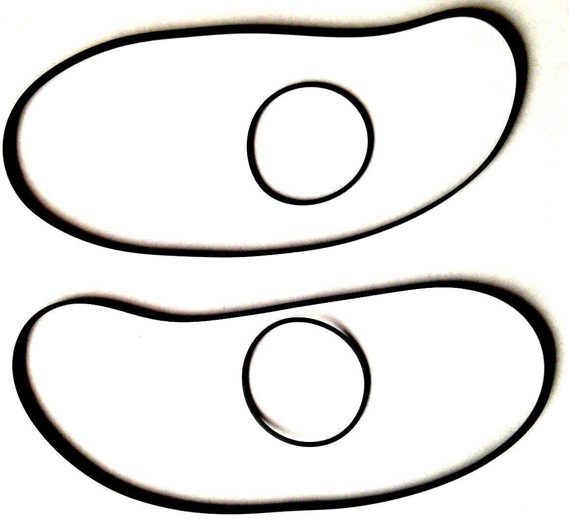 New 4 Belt Replacement Belt Set for Sony HX PRO TC-WR87ES Dual Cassette Deck Player