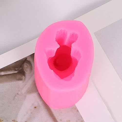 Miniatura 5 de Molde de silicona para gatos 3D, mini molde de jabón para gatito, lindo molde de vela de gato, para bricolaje, galletas, fondant, pastel,