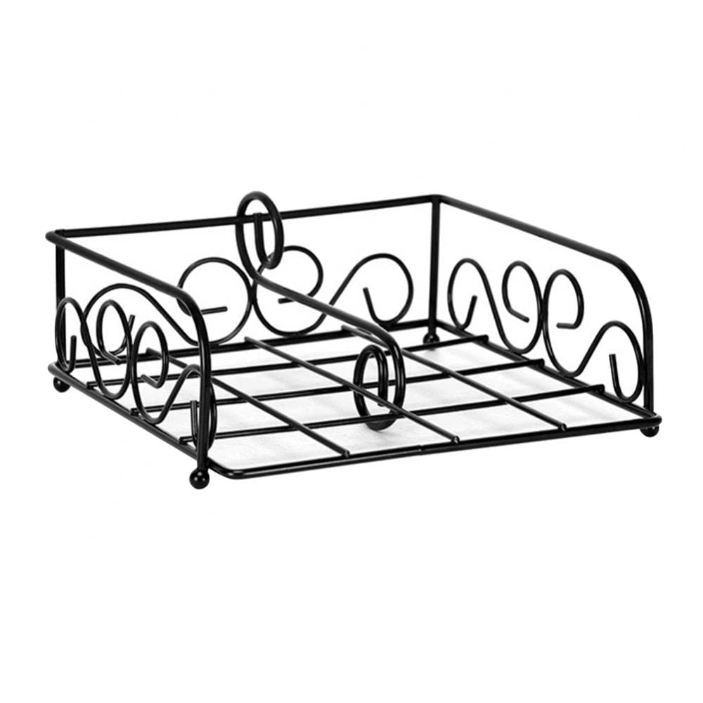 Tissue Case Wrought Iron Tissue Box Home Retro Paper Towel Holder Simple Napkin Tray Creative Western Restaurant Tissue Dispenser