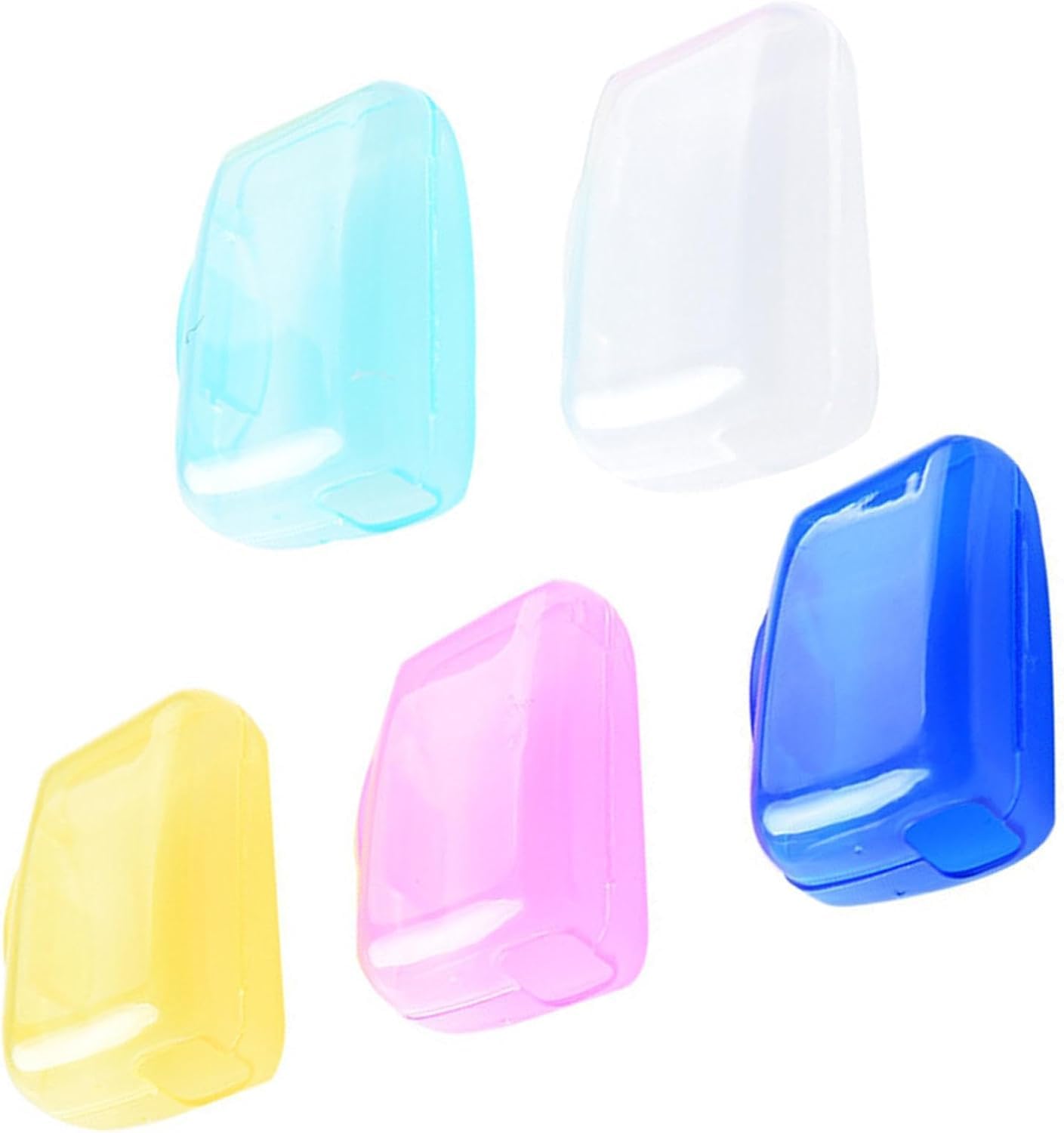 5Pcs Toothbrush Covers Toothbrush Head Cover Toothbrush Protective Cap Dustproof Protective Case Toothbrush Covers Caps Electric Toothbrush Head