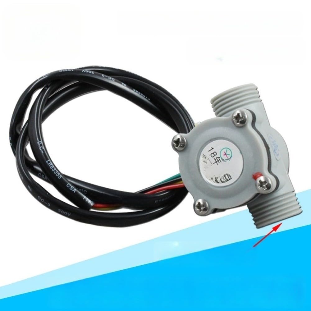 Sensor de Caudal 12mm Alta Temperatura 70°C 4 Cables(3)