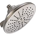 Delta Faucet 3-Spray Touch-Clean Shower Head, Stainless 52680-SS, 0.5