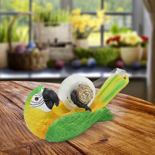 Distributeur de ruban adhésif oiseau en résine pour bureau - 6