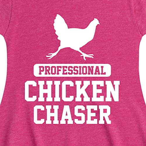 Instant Message - Professional Chicken Chaser - Toddler & Youth Girls Fit & Flare Dress2