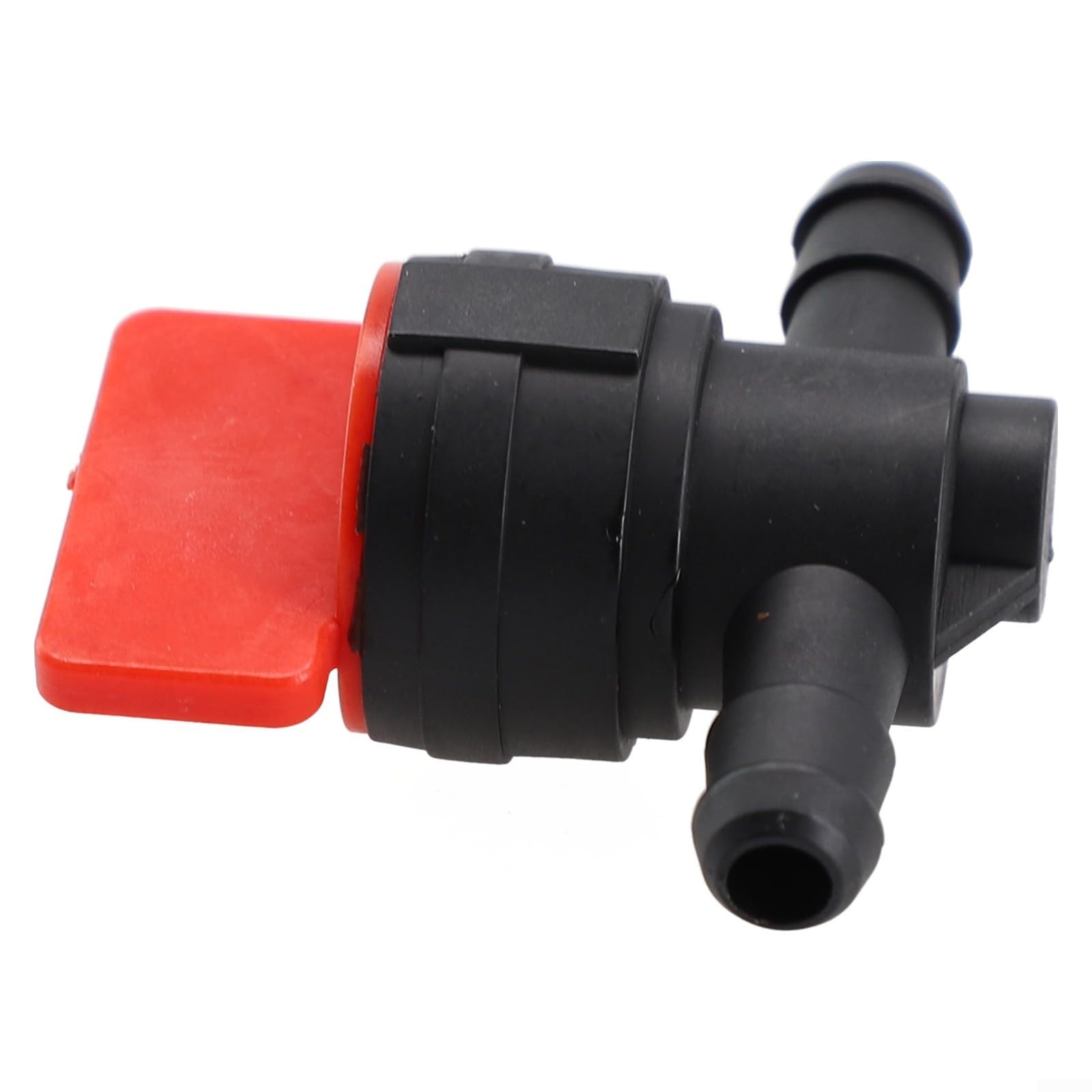 In-Line Petrol Fuel Tap Switch Valve 8mm for Motorcycle, Quad, For ATV, Lawnmower - 1/4" ID Compatible Plastic Fuel Cock