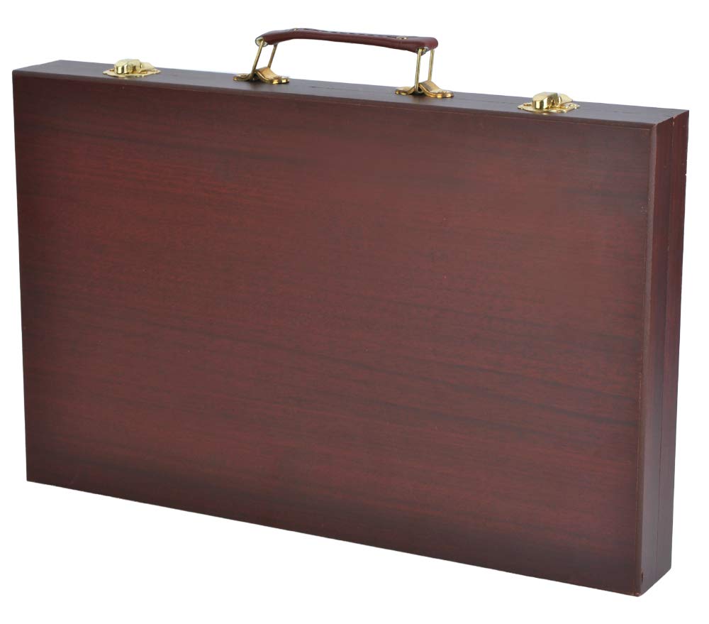 ISO TRADE 6072 Coffret de peinture 81 pièces dans une mallette d'artiste, peintre, art créatif