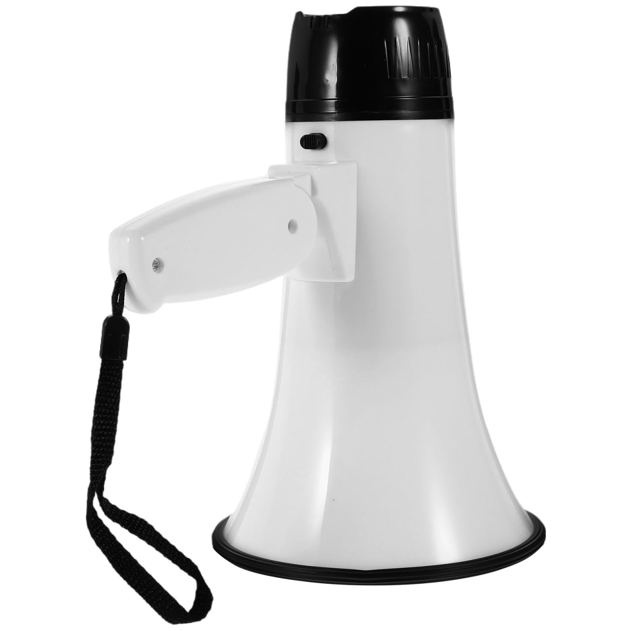 Megáfono Portátil Rojo con Micrófono de Grabación y Función de Alarma Amplificador de Voz Plegable y Resistente para Guías Turísticos y Color Aleatorio