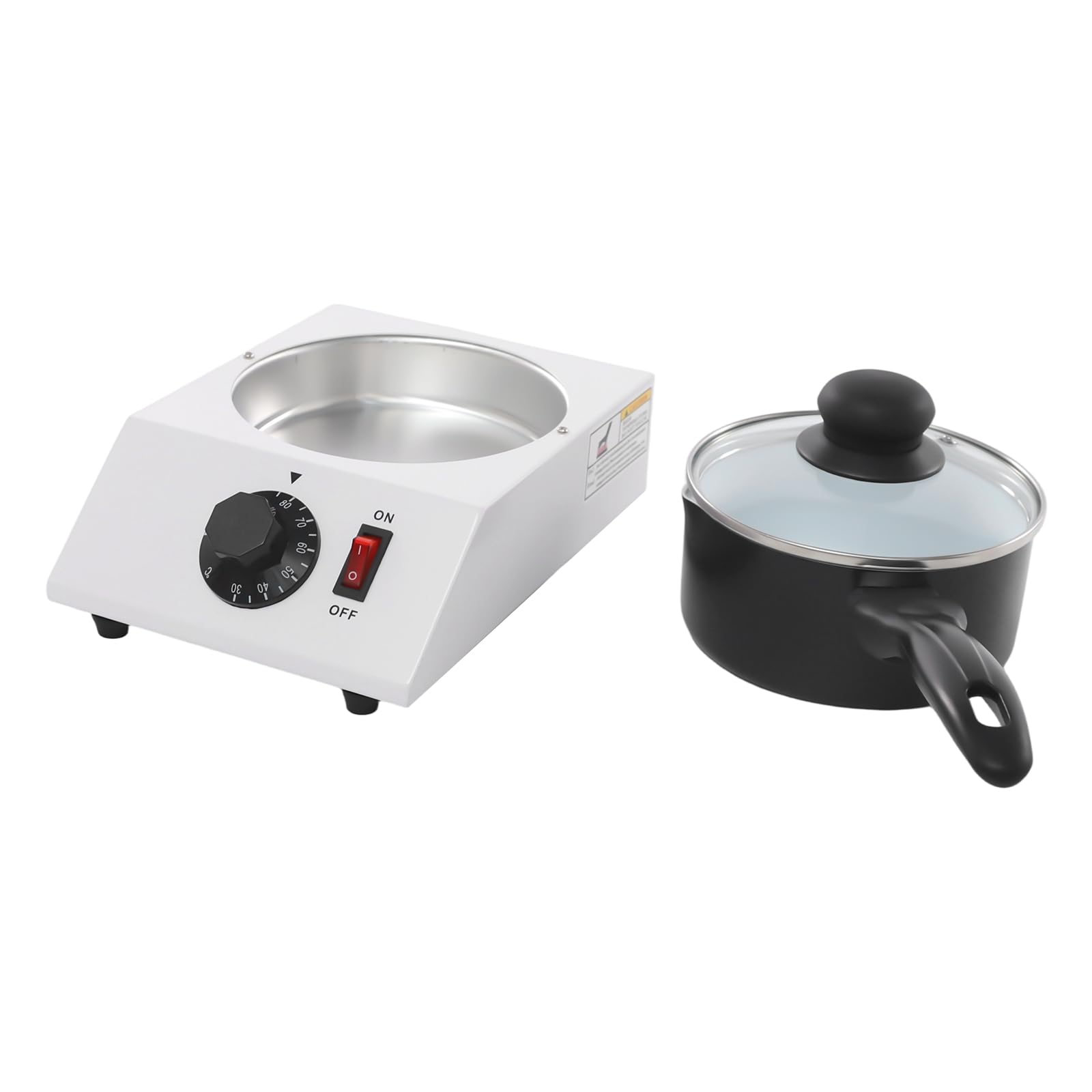 Fondeur de chocolat électrique, 40W chocolat fondant pot tempérant outil de cuisine Machine à fondre chaude 23 x 17 x 11 cm