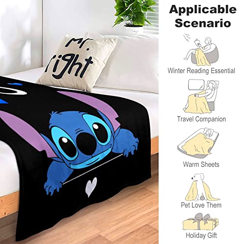 Anime Blanket Ultra Soft Flannel Fleece Throw Blankets Bedding Gifts For Kids Adults All Season 50"X40" #TOP4