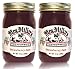 Mrs. Miller's Amish Homemade Strawberry Jam 18 oz/509g - 2 Jars (36 ounces Total)