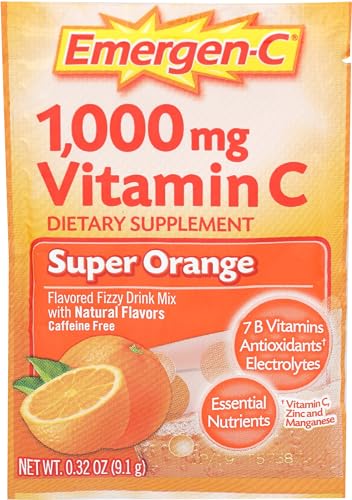 Alacer Super Orange Emergen C Packet, 0.32 OZ