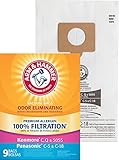 Arm & Hammer A&H Kenmore Style C, Q & 5055 Premium Paper 9 Pk Bag