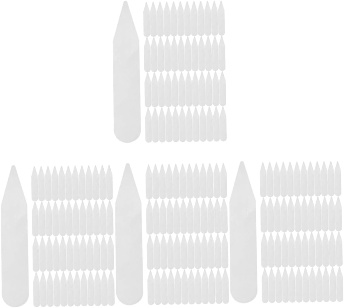800pcs Men Shirt Collar Stays Collar Modeling Stays for Mens Men Suit Accessory Holders for
