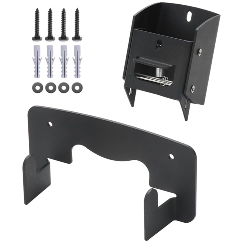 UDSKNV[KSL Heavy-Duty for Most Hand Carts Storage Rack Wall-Mounted Handcart Cart Organizer Saves Space