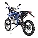 X-PRO 150 Dirt Bike Storm DLX 150 4-Speed Manual Transmission with All Lights, Electric/Kick Start, Big 19
