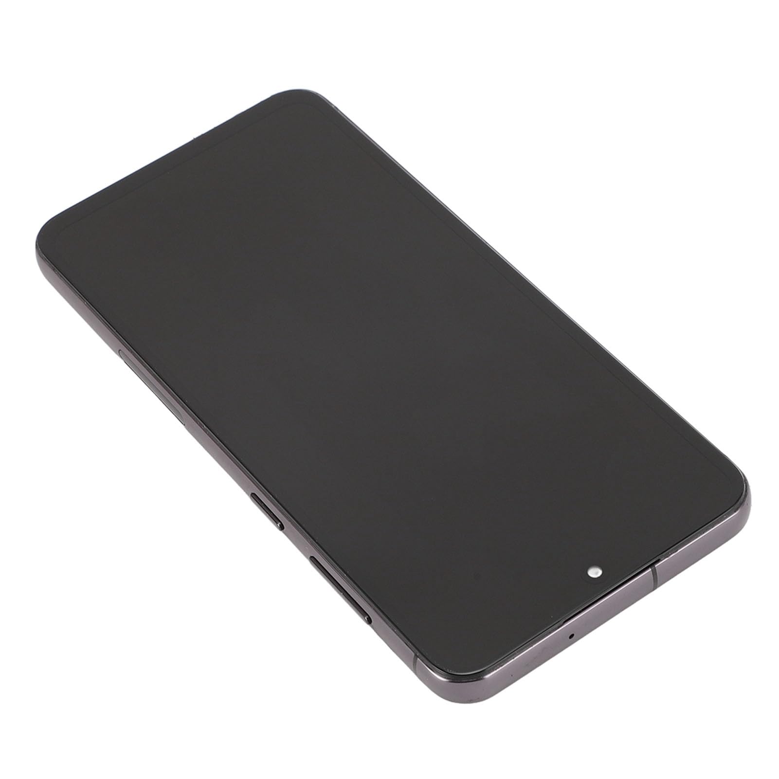 EIMSOAH Zespół Dotykowego Digitizera LCD do S23 Plus w Wersji Amerykańskiej Wymiana Czarnego Ekranu Telefonu, Wyraźna jakość Obrazu, Kompletny Zestaw z przyssawką do Podważania, Idealne Rozwiązanie