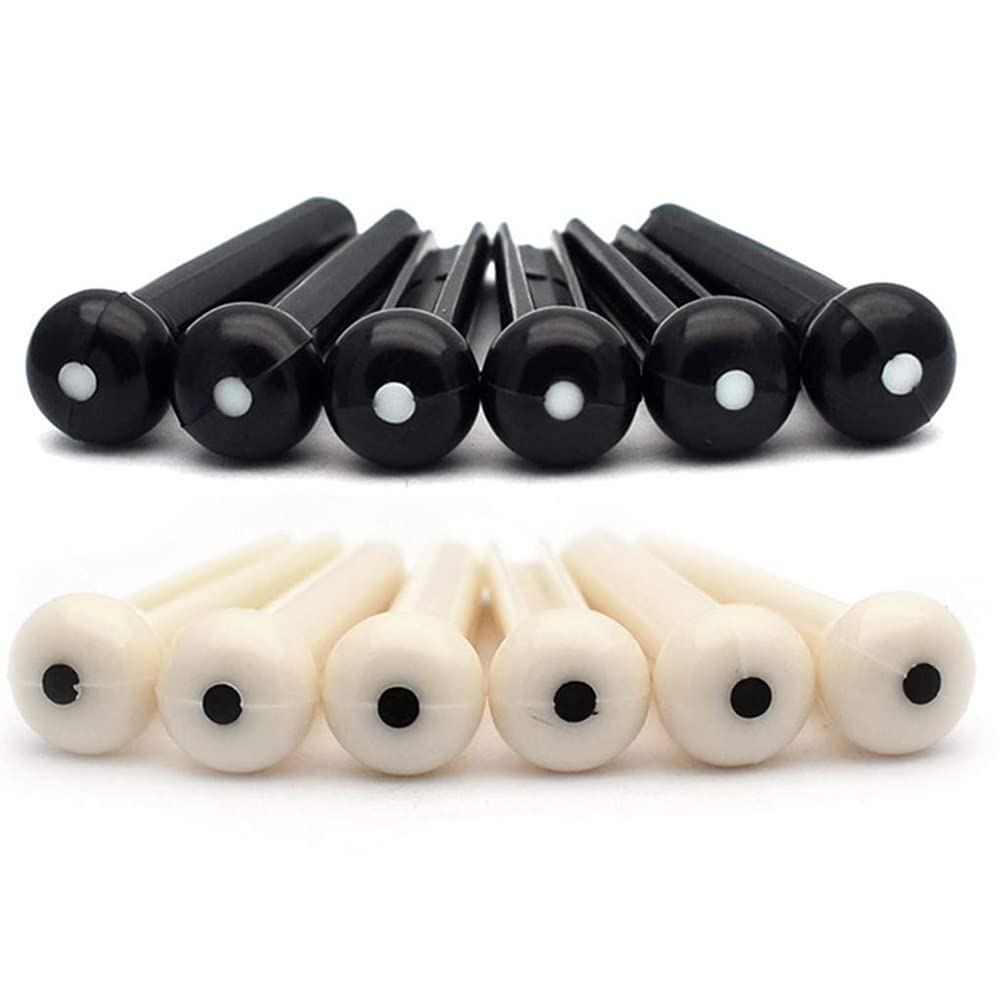 Luthier Kit d'outils de guitare 74 pièces avec sac de transport, outils de réparation et d'entretien des cordes, règle d'action des cordes, chevilles de chevalet de guitare, médiators pour