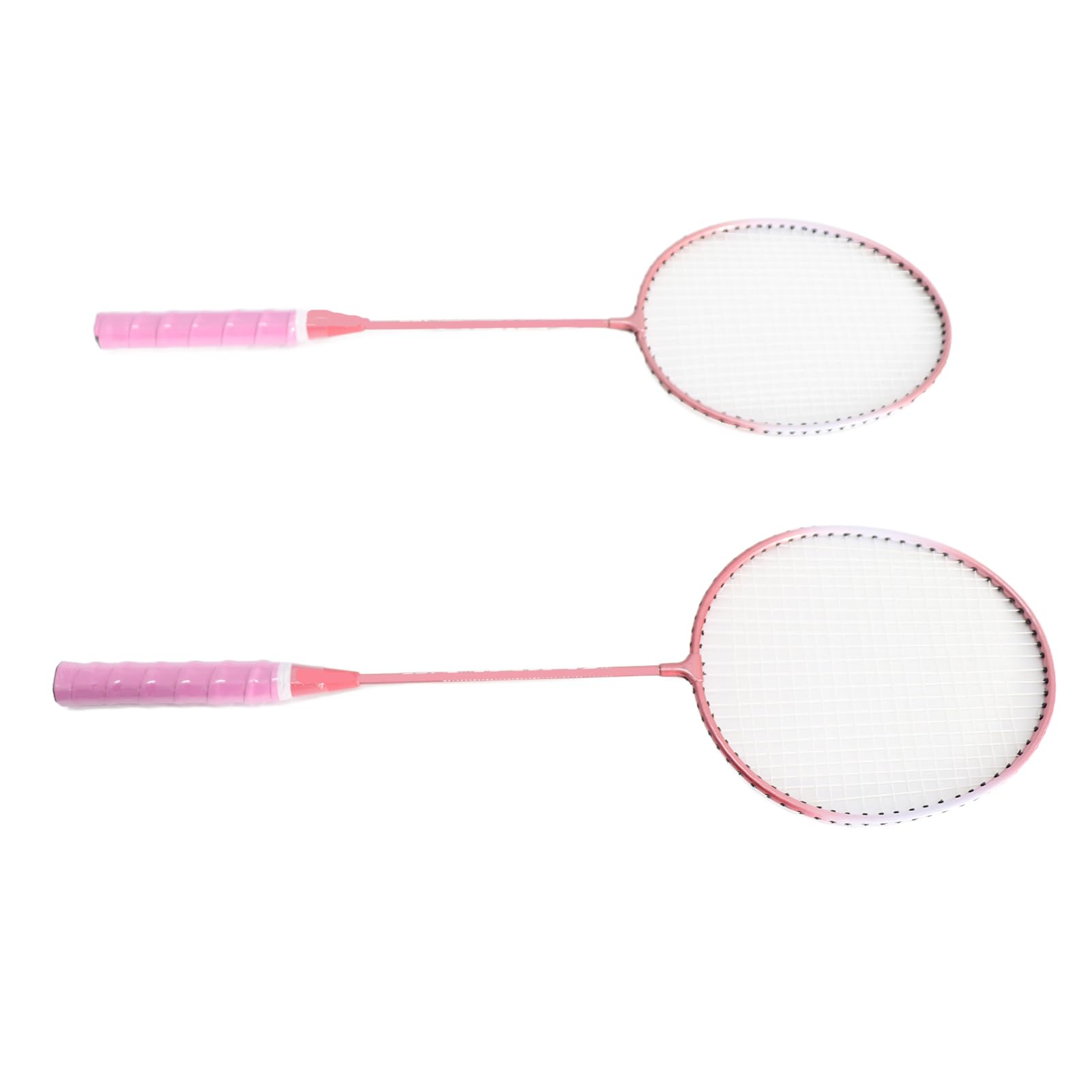 Sorandy 2 Piezas de Raquetas de Bádminton con Bolsas de Transporte de Shuttlecocks, Raquetas de Bádminton de Deportes de Metal para Juegos Al Aire, para Adultos y Adolescentes