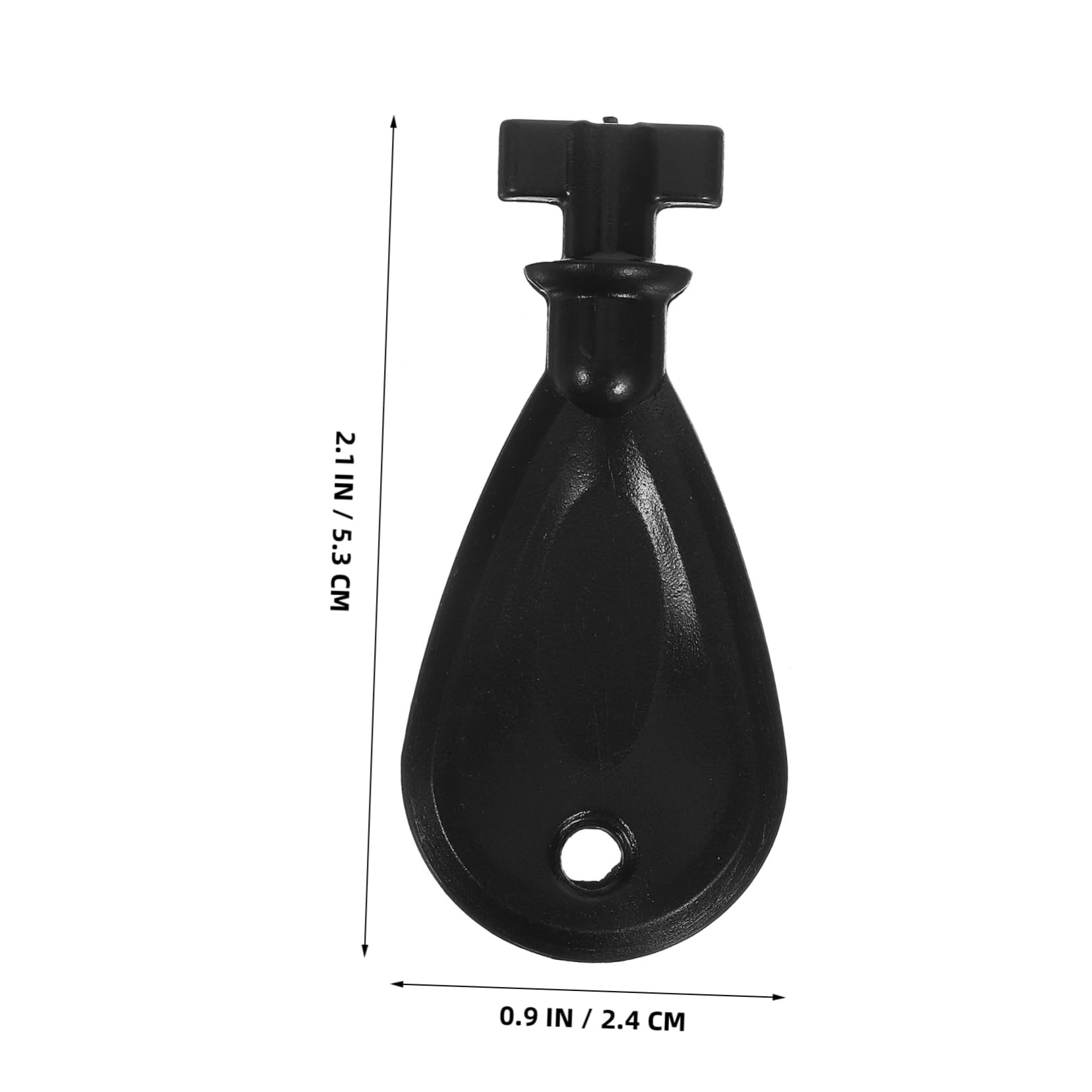 Anneome Chiave in Materiale Abs Nero per Dispenser di Carta Igienica e Asciugamani Versatile e Comoda per Uso Commerciale e Ristoranti
