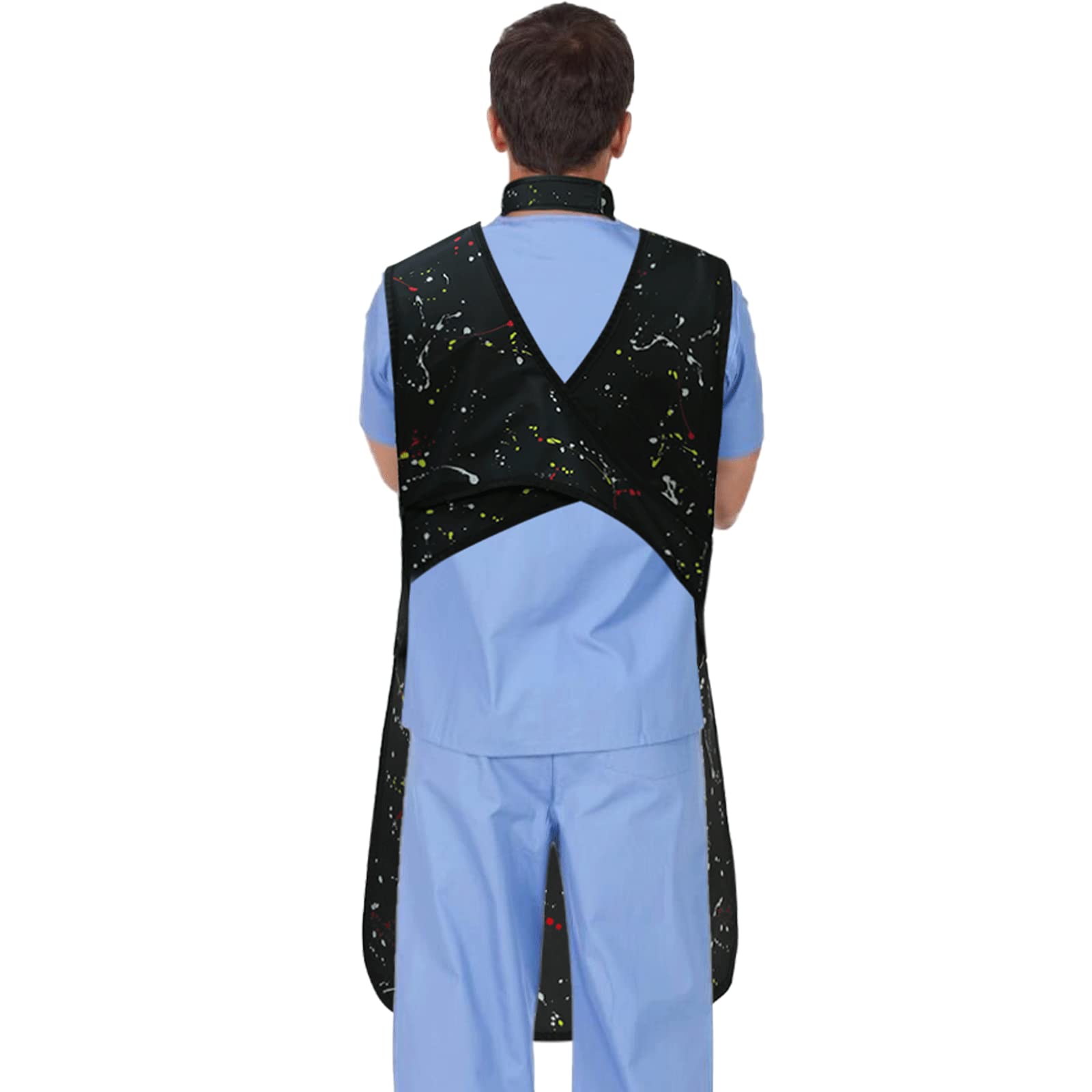 LVCHEN Xray Protective Lead Apron with Thyroid Collar 0.5mm pb Lead Protection Lightweight Dentist x-ray Shield ?Adult? - Image 2