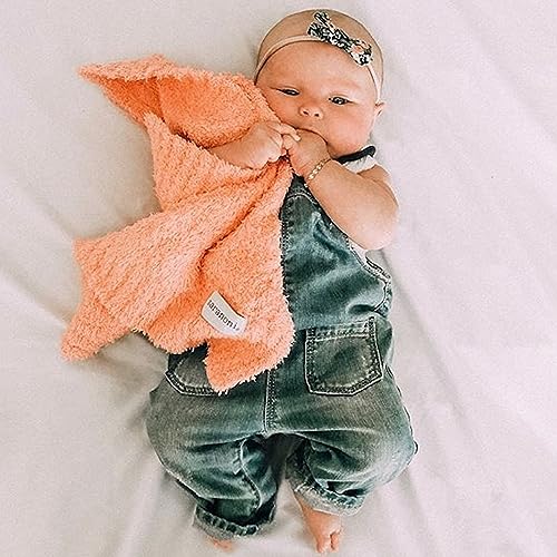 Image of SARANONI Bamboni Luxury Baby Blanket (Peach, Mini 15" x 20")